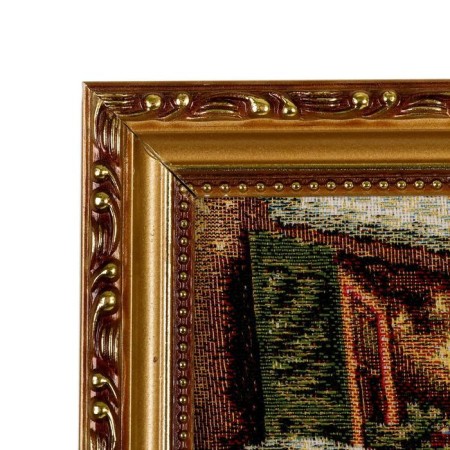 Tapestry "Restaurant on the Embankment" 66x38 cm frame mix-6