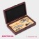 Set for wine, 5 objects: corkscrew, knife for cutting foil, cork, drip, thermometer