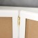 Photo frame plastic 10x15 Double-gorisont, white