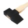 Calun-Topor from steel rolling tundra, with birch ax and chipper, 2.5 kg