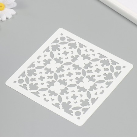 Stencil "Tile" 15x15 cm-1