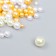 Decor for creativity plastic "Balls. Champagne. Assorted" D = 3-8 mm, set 10 grams
