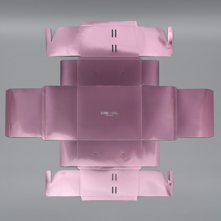 Gift folding box, packaging, "pink", 20 x 20 x 10 cm-7
