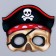 Set of masks "Pirate", paper, 6 pcs