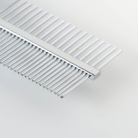 Comb “comfort” double, non -slip pen, 19.5 x 5.2 cm, blue-2
