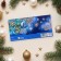 Money envelope "Happy New Year!" embossing, spruce branches, 16.5 x 8.5 cm