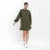 Women's dress Minaku: Casual Collection Khaki Color, Rr. 48