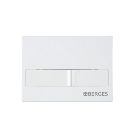 Berges Novum L1 control button, for hidden installation systems, white