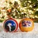 New Year's ball "Santa Claus Walking" mix D-8 cm, mix