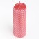 Voschshina candle, 4.5x4.5x12.5 cm, fuchsia metallic
