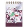 Set of notebooks A7, 40 sheets in the cage on the crest "cuties", cover coated cardboard, offset block, 8 pieces