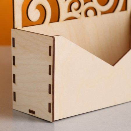 Kashpo wooden 18 × 6 × 20 cm envelope Radada "Blood", natural give beautifully-4