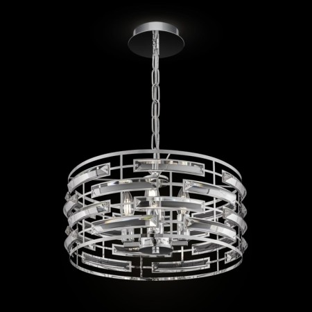 Suspended lamp Maytoni Mod067PL-04CH, 4CHE14, 60W, 42x42x79 cm, chromium color-4