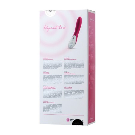 Mystim Elegant Eric vibrator, pink color, 27 cm-8