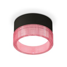 Lumber of the invoice with composite crystal Ambrella Light, XS8102032, GX53 LED 12 W, color black sand, pink