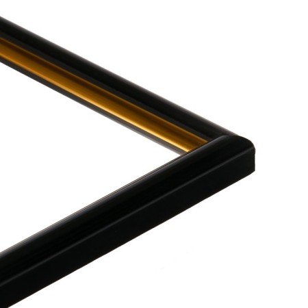 Frame for paintings (mirrors) 10 x 15 x 1.2 cm, plastic, calligrata pkm, black-2