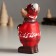 Souvenir Ceramics "Losik in a red down jacket, holds the star" 7.3x6.8x12.6 cm