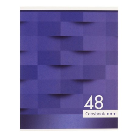 A set of notebooks of 5 pieces, 48 ​​sheets in Calligrata Mosaic Calligrata, covered cardboard, block No. 2, whiteness 75% (gray sheets)-4