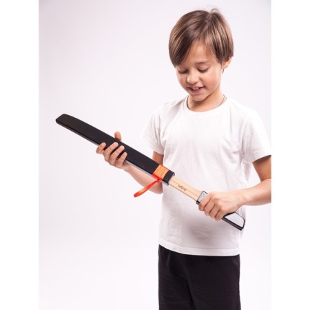 Wooden sword "Vakzashi", in a sheath, black color, beech-7