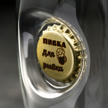 Beer glass "impenetrable", with a lid, mix, 350 ml-2