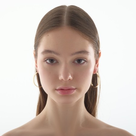 Crub Earrings with Pusets (Set 6-Apart) "Mood" Splash, Mix color, D = 4 cm-1
