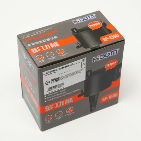 Pump Hidom SP-1500, 1300 l/h, 25 W, multi-functional 3 V 1-4