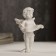 Polystone souvenir "A snow -white angel with the manuscript" 8.5x4.5x4 cm