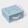 The storage box "Laguna", 30 × 28 × 15 cm, the color turquoise