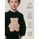 Children's suit Amarobaby Teddy, height 110 cm, black color