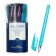 Ballpoint pen Easywrite Creative, node 0.5 mm, blue ink, matte case Silk Touch, mix