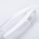 Cosmetic bag with lightning, white/transparent color