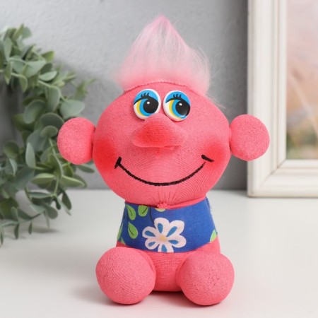 Growing gift grass grass "troll" pink