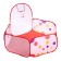 Children's game tent - dry pool for balls "balls", wall height with a ring: 82 cm