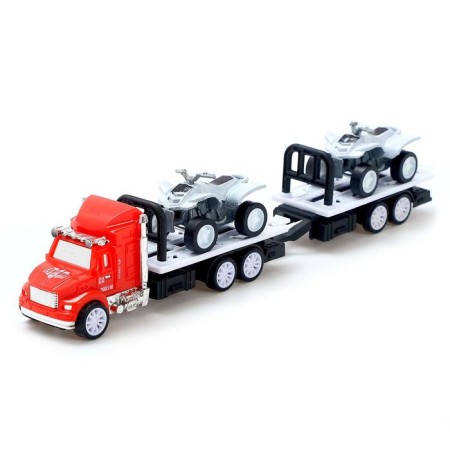 Inertia "carrier" truck with 2 ATVs, mix-7