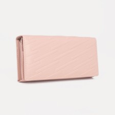 Women's wallet on magnets, powder color