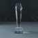 Souvenir glass stele "Prize - you number 1" 8x8x22 cm