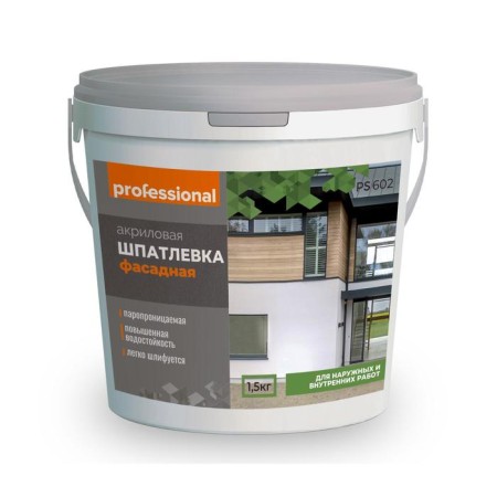 Acrylic putty, facade, 1.5 kg