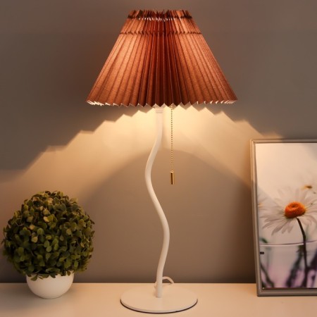 Laut's table lamp 1HE27 15W color: white, brown-2