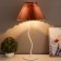 Laut's table lamp 1HE27 15W color: white, brown