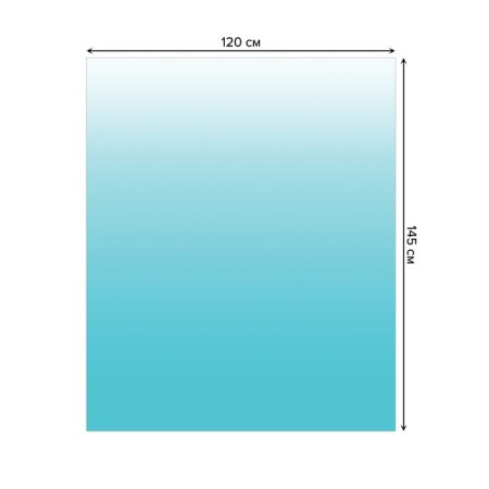 The tablecloth “Heavenly gradient”, rectangular, Saten, size 120x145 cm-1