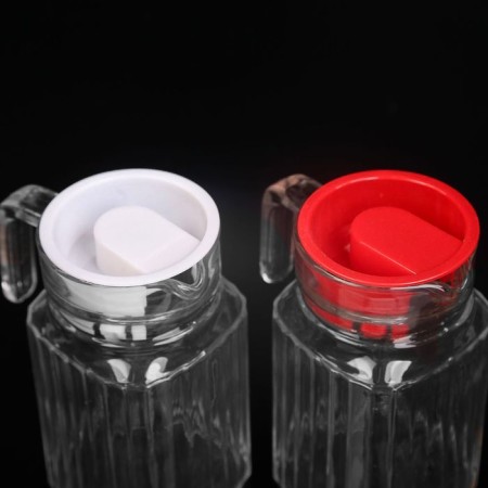 Glass jug with a cap "Favorite", 500 ml, color mix-4