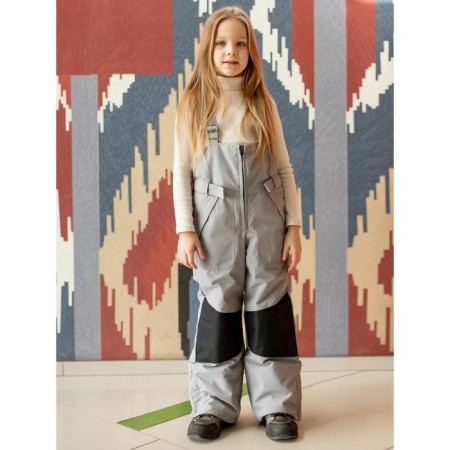 Semi -combinezone children, height 104 cm, gray color-1