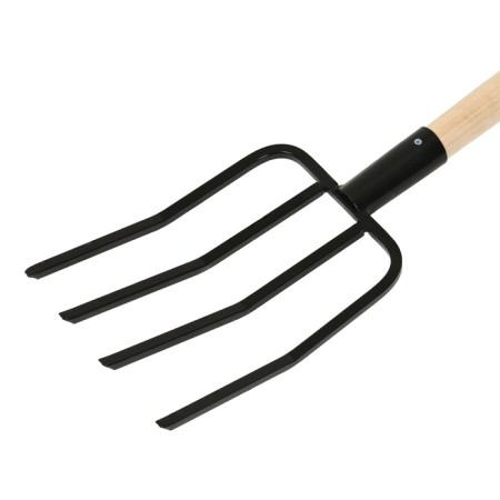 Villy garden-ogorodnaya, 4-role, wooden stalk-1