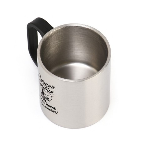 Thermal circle, 180 ml, tourism "Master K. Best Fisherman", retains heat 2 hours, 7x9.5 cm-3
