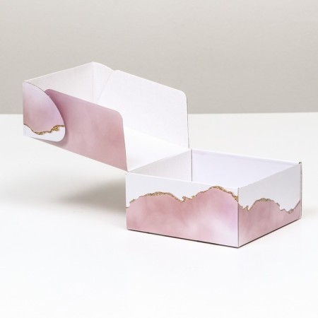 Self -charged box, without a window "Present" 19 x 19 x 9 cm set 5 pcs-4