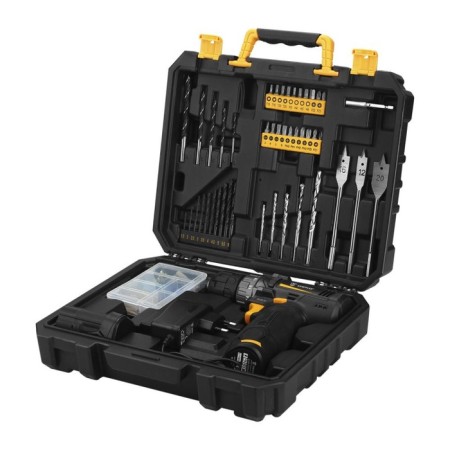 DRAST-SURVERUPET DEKO GCD12DU3 SET5, 12 V, 2x1.5 Ah, case + set of tools 92 pcs.-2