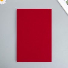 Hard felt 1 mm 20x30 cm T. red