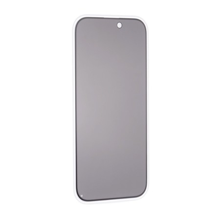 Protective glass for the iPhone 16 Pro, Antishpion, 9h, 0.33 mm, black frame-1