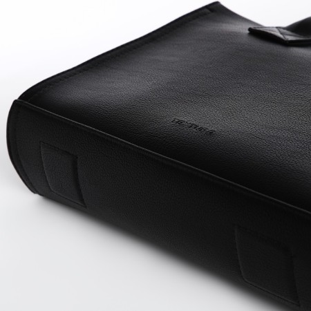 Female bag Textura, tout, average size, black color-6