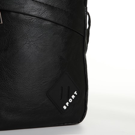 Male bag, black color-2